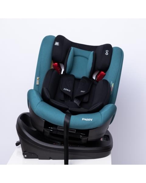 Автокресло Peppy Zero Isofix 0-36 с рождения до 12 лет (green)