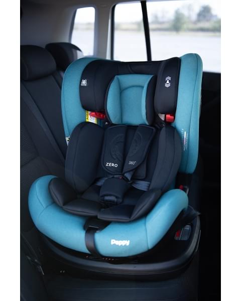 Автокресло Peppy Zero Isofix 0-36 с рождения до 12 лет (green)