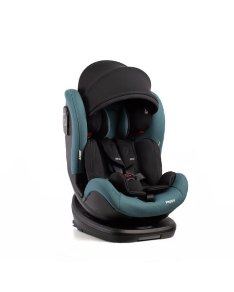 Автокресло Peppy Zero Isofix 0-36 с рождения до 12 лет (green)