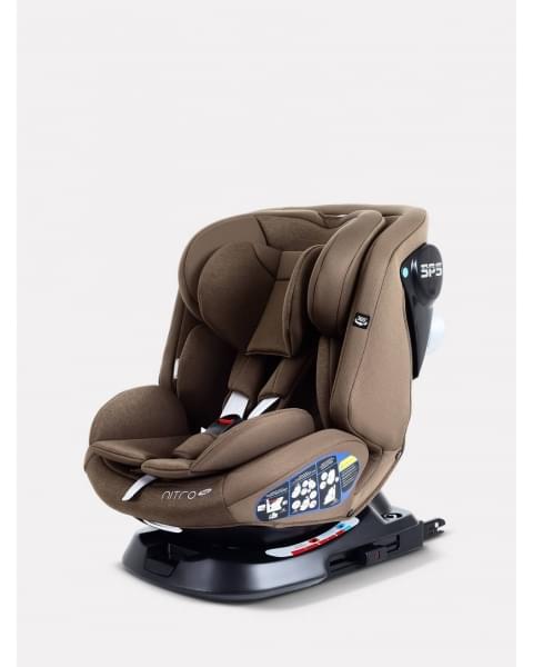 Автокресло Rant Nitro new isofix группа 0/1/2/3 (0-36 кг) Beige