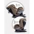 Автокресло Rant Nitro new isofix группа 0/1/2/3 (0-36 кг) Beige