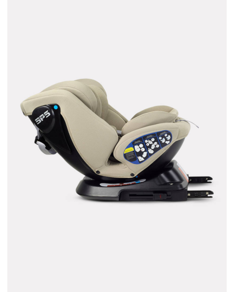 Автокресло Rant Nitro new isofix группа 0/1/2/3 (0-36 кг) Stone