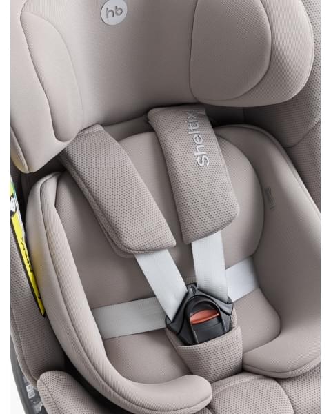 Автокресло SHELTIX от Happy Baby beige grey