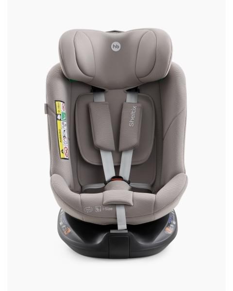 Автокресло SHELTIX от Happy Baby beige grey