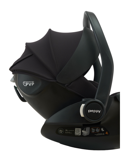 Автолюлька Peppy Jet I-Size 40-87 см (черный)