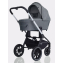 Детская коляска MowBaby Zoom PU 3 в 1 silver grey