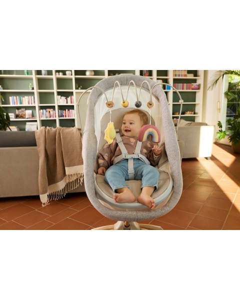 Детская кроватка-стульчик Chicco Baby Hug Armonia 4 в 1 Mother pearl