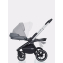 Детская коляска MowBaby Zoom PU 3 в 1 silver grey