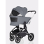 Детская коляска MowBaby Zoom PU 3 в 1 silver grey