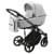 Детская коляска Adamex Amelia 2 в 1 AM248-TIP (СВ.СЕР+СВ.СЕР.КОЖА)