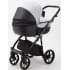 Детская коляска Adamex Bibione 3 в 1 BI-PS12 (СВ.СЕР.БЕРЕЗКА+ЧЕРН.КОЖА)
