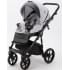 Детская коляска Adamex Bibione 3 в 1 BI-PS12 (СВ.СЕР.БЕРЕЗКА+ЧЕРН.КОЖА)