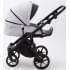 Детская коляска Adamex Bibione 3 в 1 BI-PS12 (СВ.СЕР.БЕРЕЗКА+ЧЕРН.КОЖА)