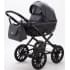 Детская коляска Adamex Chantal Retro 3 в 1 C201 (графит)