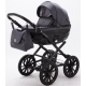 Детская коляска Adamex Chantal Retro 3 в 1 C201 (графит)