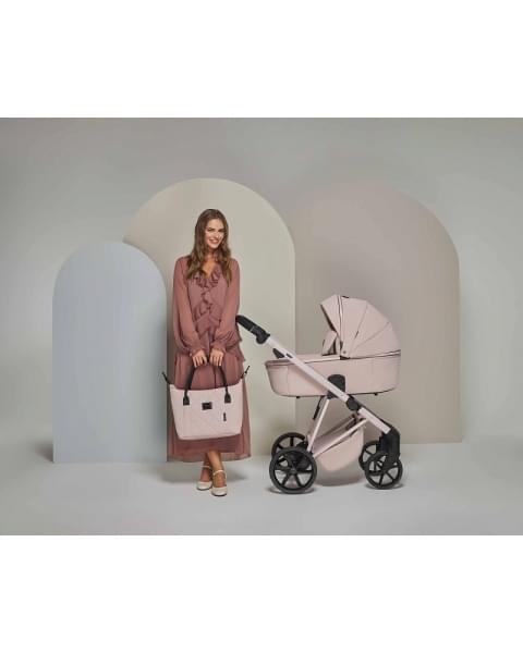 Детская коляска Adamex Delta Natura 2 в 1 DN-2-ROSE