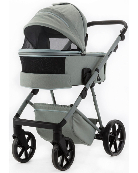 Детская коляска Adamex Delta Natura 3 в 1 DN-8-MINT (МЯТА)