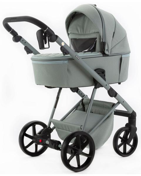 Детская коляска Adamex Delta Natura 3 в 1 DN-8-MINT (МЯТА)