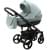 Детская коляска Adamex Encore 3 в 1 AM260 (СЕРО-ЗЕЛЕНАЯ+СЕРО-ЗЕЛЕНАЯ КОЖА)