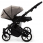 Детская коляска для двойни Adamex Leo Duo 2 в 1 TK72 (БЕЖЕВЫЙ)