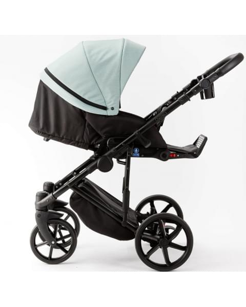 Детская коляска Adamex Locco Light 3 в 1 LL-TK27 TIP (СЕРО-ЗЕЛЕНЫЙ)