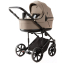Детская коляска Adamex Locco Light Deluxe 3 в 1 LL-SA09 (Т.БЕЖЕВАЯ КОЖА)
