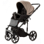 Детская коляска Adamex Locco Light Deluxe 3 в 1 LL-SA09 (Т.БЕЖЕВАЯ КОЖА)