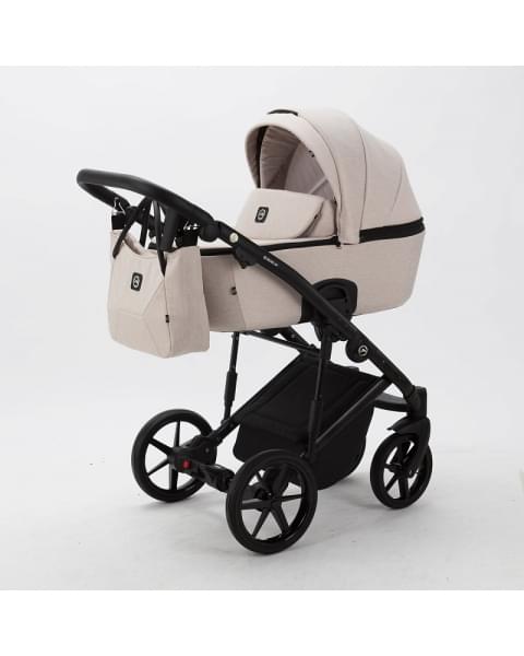 Детская коляска Adamex Mobi 2 в 1 M-TK20 Светло-бежевый