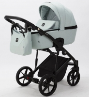 Детская коляска Adamex Mobi 2 в 1 M-TK27	(СЕРО-ЗЕЛЕНЫЙ)