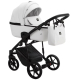 Детская коляска Adamex Mobi Deluxe 3 в 1 M-SA01 (БЕЛАЯ КОЖА)