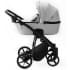 Детская коляска Adamex Mobi Deluxe 3 в 1 M-SA03 (СВ.СЕРАЯ.КОЖА)
