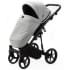 Детская коляска Adamex Mobi Deluxe 3 в 1 M-SA03 (СВ.СЕРАЯ.КОЖА)