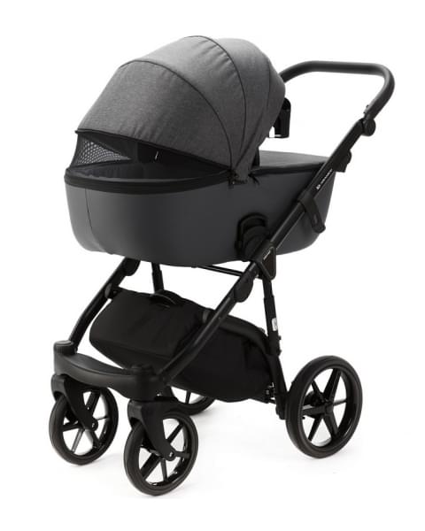 Детская коляска Adamex Nola 3 в 1 N-PS58 (Т.СЕР.+ Т.СЕР. КОЖА)