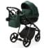 Детская коляска Adamex Quantum 2 в 1 Q-TK52 (Т.ЗЕЛЕНЫЙ)