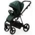 Детская коляска Adamex Quantum 2 в 1 Q-TK52 (Т.ЗЕЛЕНЫЙ)
