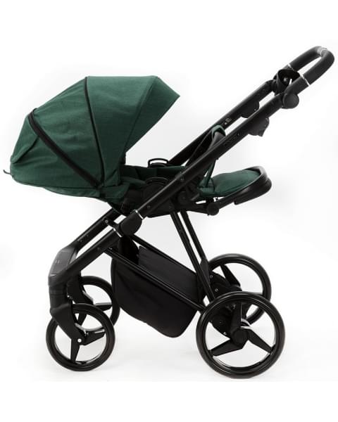 Детская коляска Adamex Quantum 2 в 1 Q-TK52 (Т.ЗЕЛЕНЫЙ)