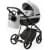 Детская коляска Adamex Quantum 2 в 1 Q-TK83 TIP (СВ.СЕРЫЙ)