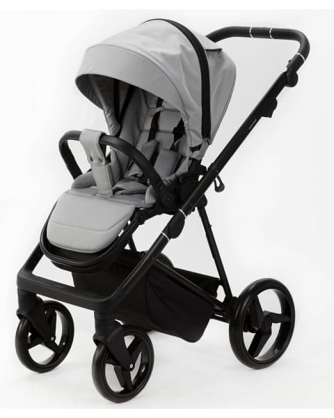 Детская коляска Adamex Quantum 2 в 1 Q-TK83 TIP (СВ.СЕРЫЙ)