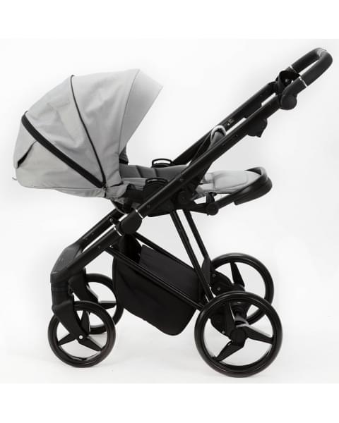 Детская коляска Adamex Quantum 2 в 1 Q-TK83 TIP (СВ.СЕРЫЙ)