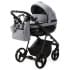 Детская коляска Adamex Quantum 3 в 1 Q-TK60 TIP (СЕРЫЙ)