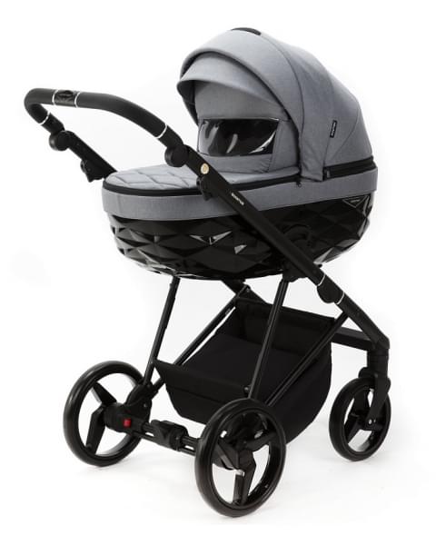 Детская коляска Adamex Quantum 3 в 1 Q-TK60 TIP (СЕРЫЙ)