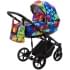 Детская коляска Adamex Rimini 2 в 1 RI-Y123 Lux Радуга
