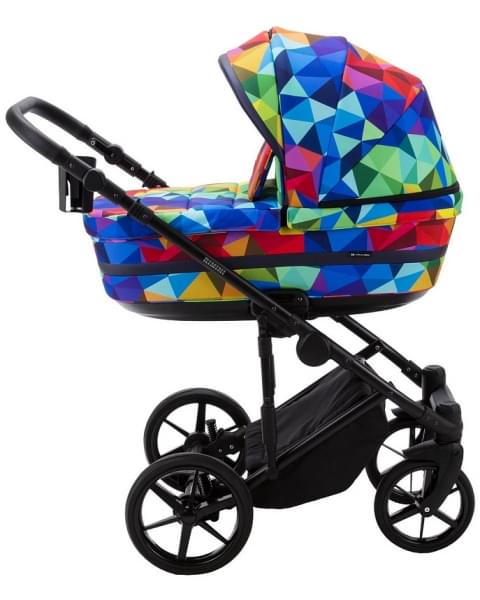 Детская коляска Adamex Rimini 2 в 1 RI-Y123 Lux Радуга