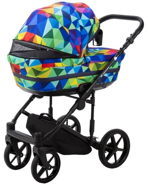 Детская коляска Adamex Rimini 2 в 1 RI-Y123 Lux Радуга