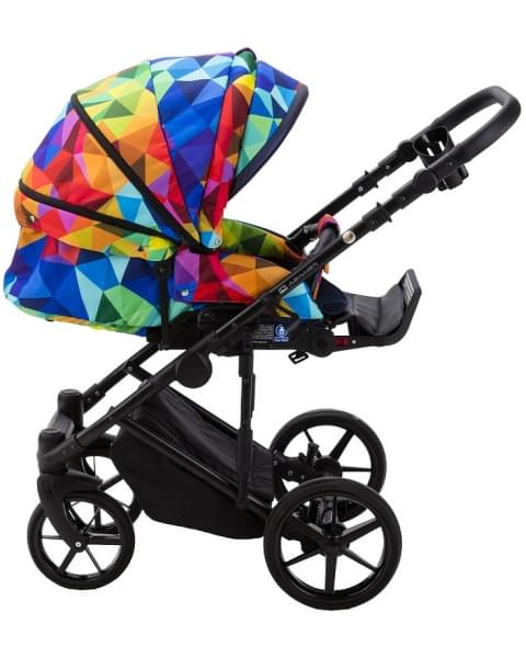 Детская коляска Adamex Rimini 2 в 1 RI-Y123 Lux Радуга