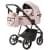 Детская коляска Adamex Vasco 2 в 1 V-TK103 TIP (СВЕТЛО-РОЗОВЫЙ)
