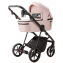 Детская коляска Adamex Vasco 2 в 1 V-TK103 TIP (СВЕТЛО-РОЗОВЫЙ)