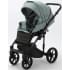 Детская коляска Adamex Zico Deluxe 2 в 1 Z-SA20 СЕР-ЗЕЛЕН.КОЖА
