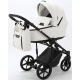 Детская коляска Adamex Zico Deluxe 3 в 1 Z-SA01 БЕЛ.КОЖА