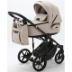 Детская коляска Adamex Zico Deluxe 3 в 1 Z-SA07 СВ.БЕЖ.КОЖА